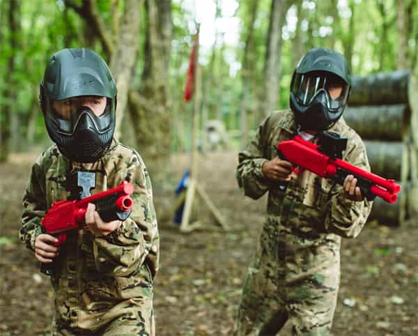 Kids Paintballing