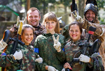 Paintball in London Perfect for Workplace Team Building