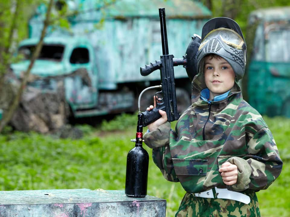 Paintball for kids