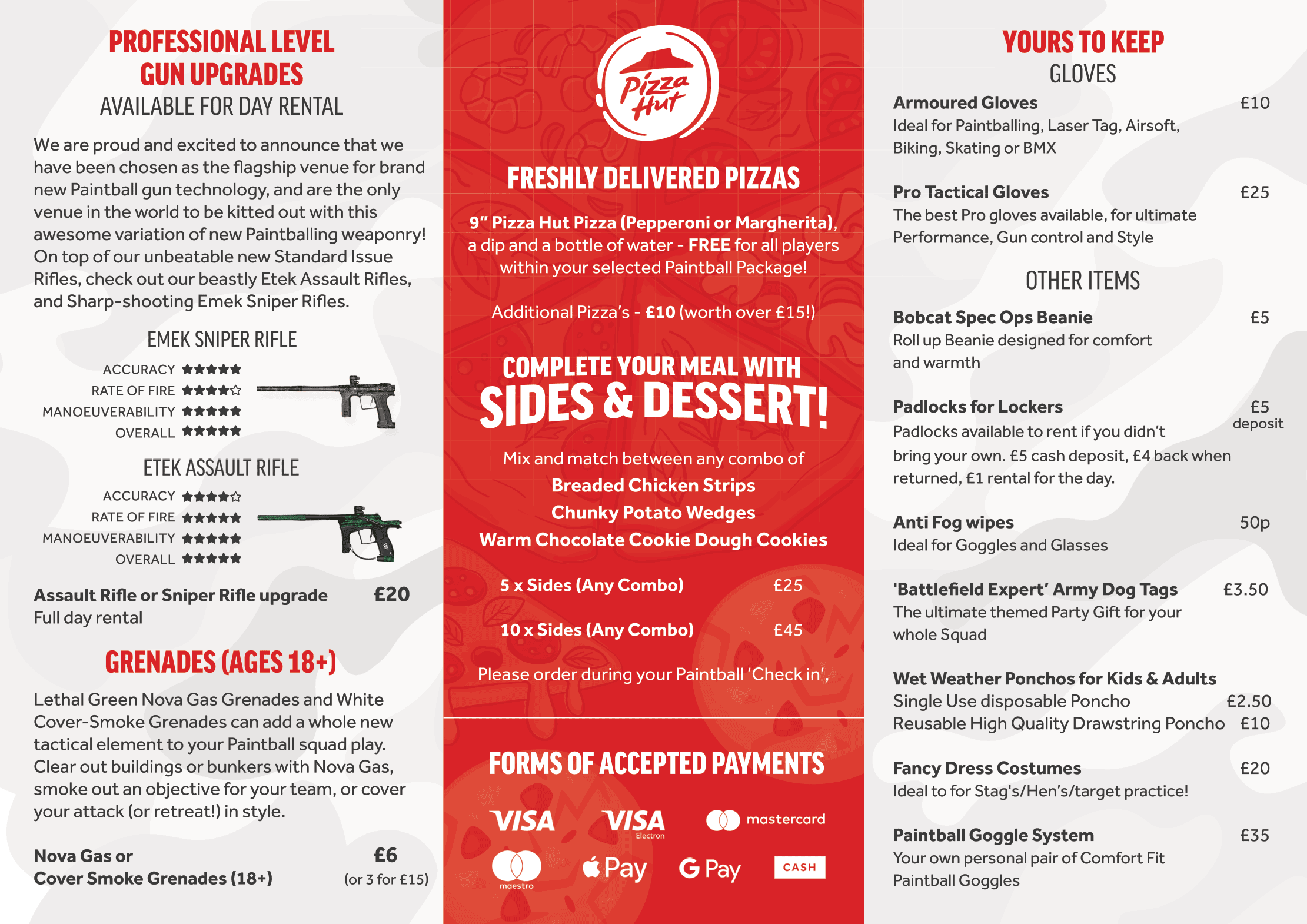 GO Paintball London Paintball Packages & Prices