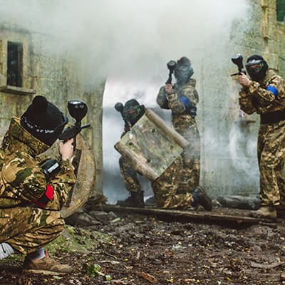 Forest Paintball smoke grenade